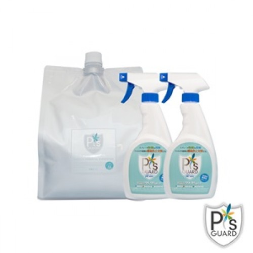 【全方位居家抗菌組2.0】500ml居家瓶 *2+2.3L補充包*1