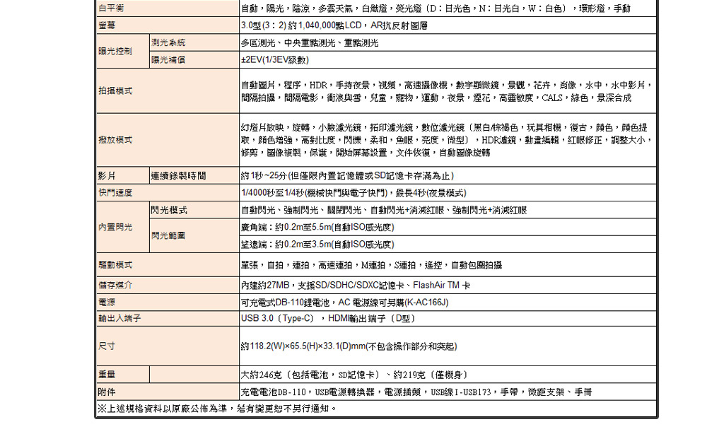 WG-6 全天候防水機浮潛、深潛、雨天的好夥伴